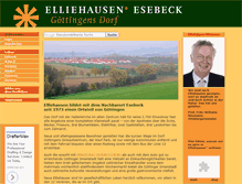 Tablet Screenshot of elliehausen.net